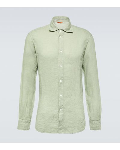 Barena Camisa Surian Telino de lino - Verde
