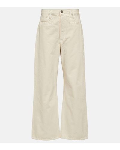 Citizens of Humanity Gaucho High-rise Wide-leg Jeans - Natural