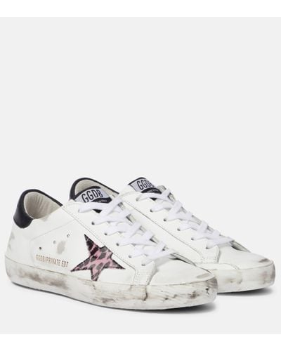 Golden Goose Exclusive To Mytheresa – Superstar Leather Trainers - White