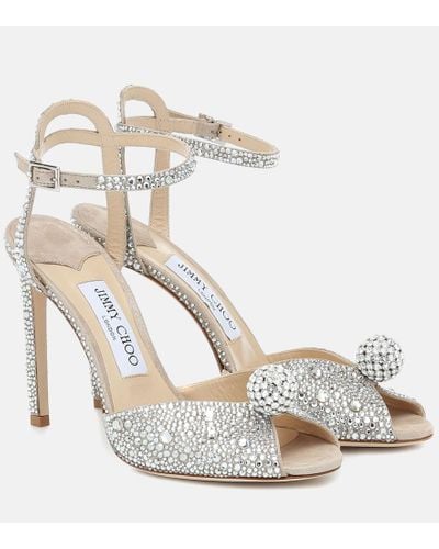 Jimmy Choo Sandali Sacora - Metallizzato