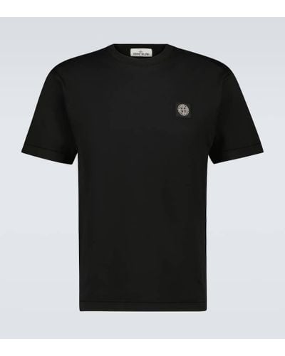 Stone Island Logo Patch T-shirt - Black
