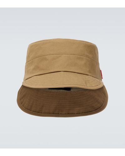 Undercover Cotton-blend Bucket Hat - Natural