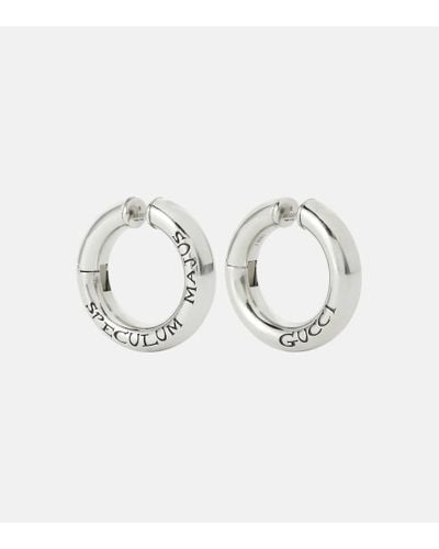 Gucci Logo Ear Cuffs - Metallic