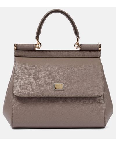 Dolce & Gabbana Sicily Small Leather Shoulder Bag - Multicolour