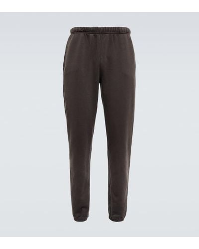Les Tien Cotton Jersey Sweatpants - Gray