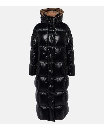 Moncler Parnaiba Longline Puffer Coat - Black