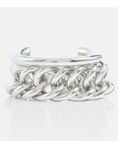 Rabanne Chainlink Bracelet - White