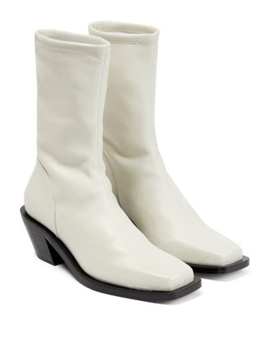Jonathan Simkhai Livvy Faux Leather Ankle Boots - Multicolor