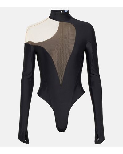 Mugler Body asymetrique - Noir