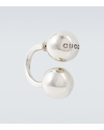 Gucci Palladium-plated Brass Single Earring - Multicolor