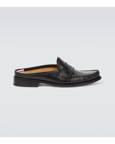 Thom Browne Mocassini in pelle - Nero