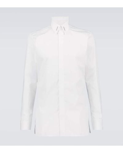 Givenchy Hemd aus Baumwollpopeline - Weiß
