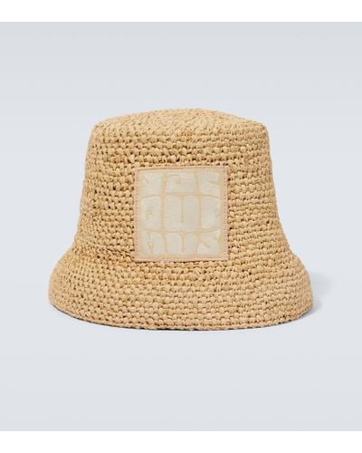 Jacquemus Beige Les Classiques 'le Bob Soli' Bucket Hat - Natural
