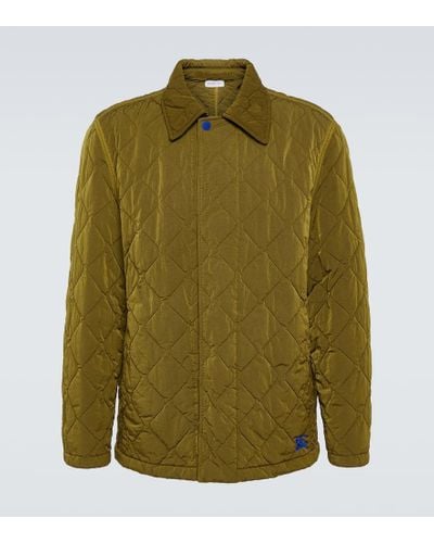 Burberry Quilted Jacket - Green