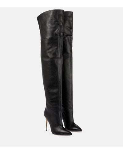 Paris Texas Overknee-Stiefel - Schwarz