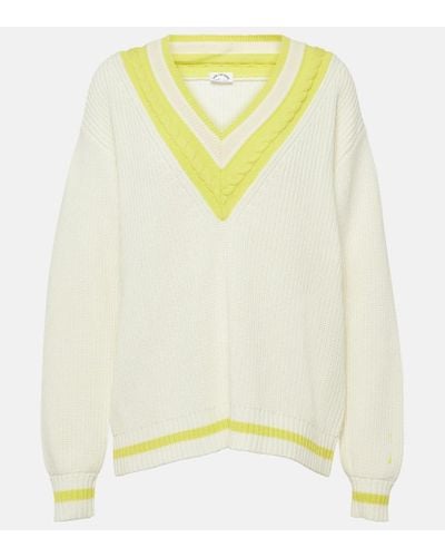 The Upside Pullover Louie aus Baumwolle - Gelb