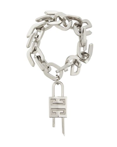 Givenchy Pulsera G Link de cadena - Metálico