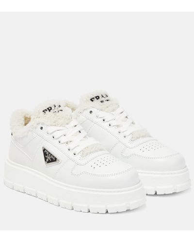 Prada Zapatillas Winter - Blanco