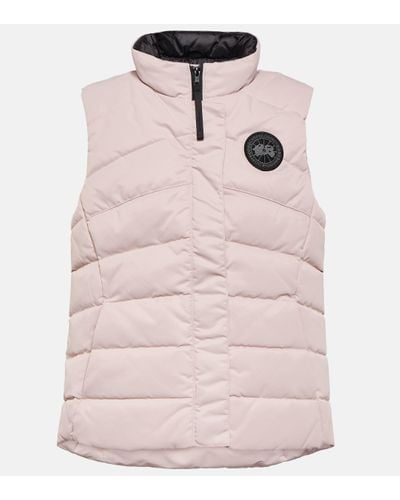 Canada Goose Freestyle Satin Down Vest - Pink