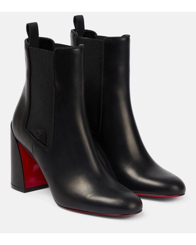 Christian Louboutin Bottines en cuir - Noir