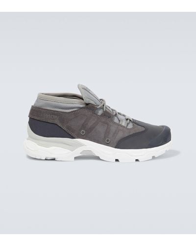 and wander X Salomon Jungle Ultra Low Trainers - Grey