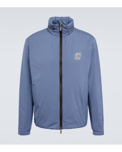 Berluti Golf Light Embroidered Jacket - Blue