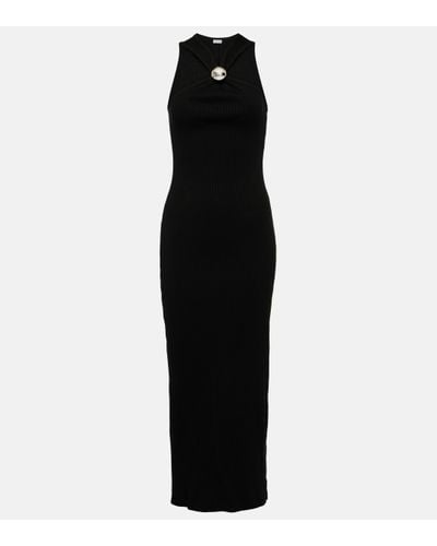 Loewe Anagram Pebble Dress - Black