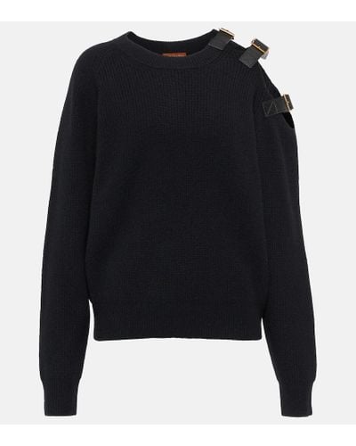 Altuzarra Ness Wool And Cashmere Sweater - Black