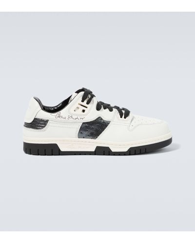 Acne Studios Low-top Leather Trainers - White