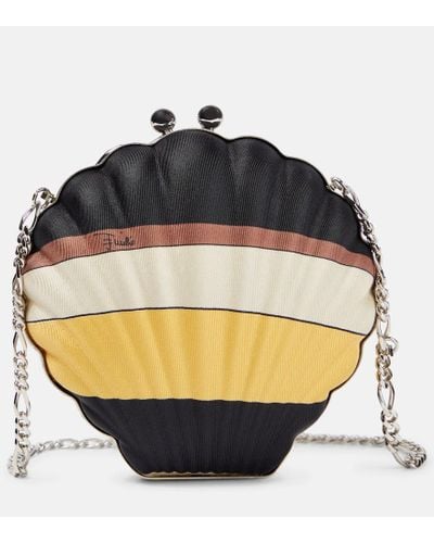 Emilio Pucci Bolso al hombro Iride estampado - Negro