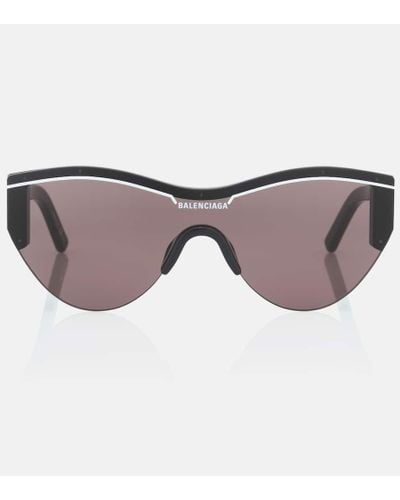 Balenciaga Ski Cat-eye Sunglasses - Brown