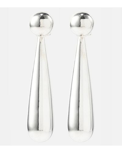 Sophie Buhai Angelika Small Sterling Silver Earrings - White