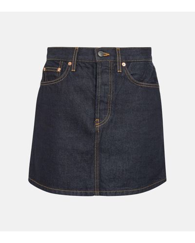 Wardrobe NYC Mini-jupe en jean - Bleu
