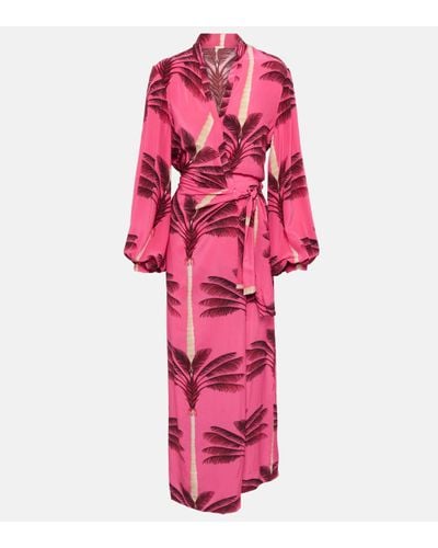Johanna Ortiz Untamed Tropics Maxi Dress - Pink