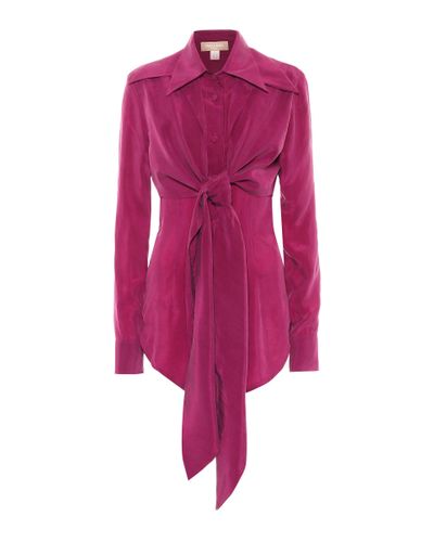 ‎Materiel Tbilisi‎ Knotted Shirt - Pink