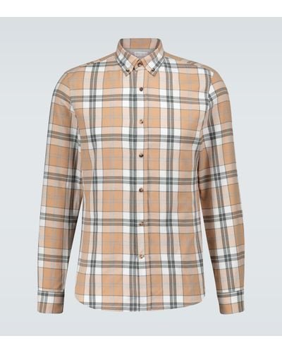 Brunello Cucinelli Flannel Checked Shirt - Multicolour