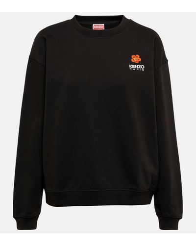 KENZO Cotton Sweatshirt - Black