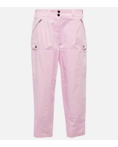 Tom Ford Pantaloni cargo in cotone - Rosa