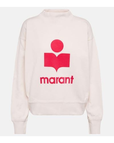 Isabel Marant Sweatshirt Moby aus einem Baumwollgemisch - Pink
