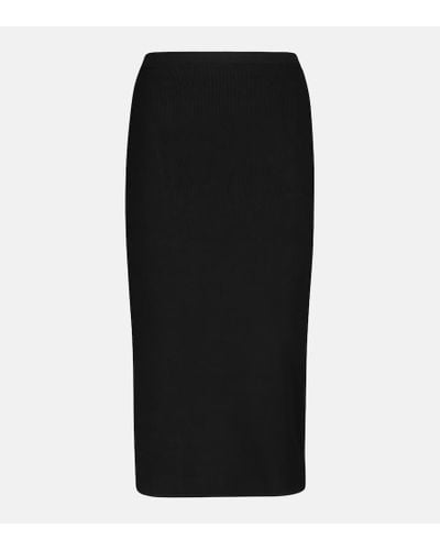 Wardrobe NYC Release 03 falda tubo de punto - Negro
