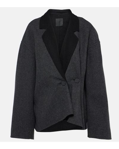 Givenchy Jacke aus einem Wollgemisch - Schwarz