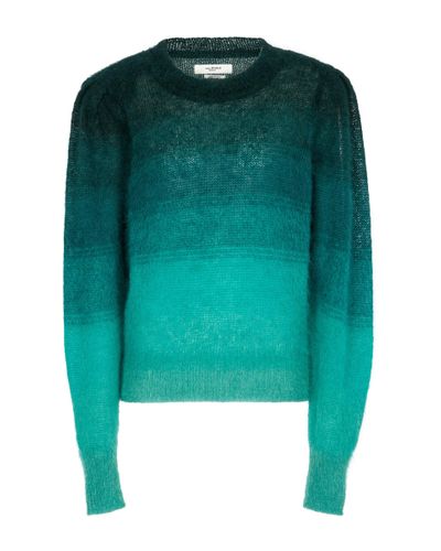 Isabel Marant Pullover Deniza in misto mohair - Verde