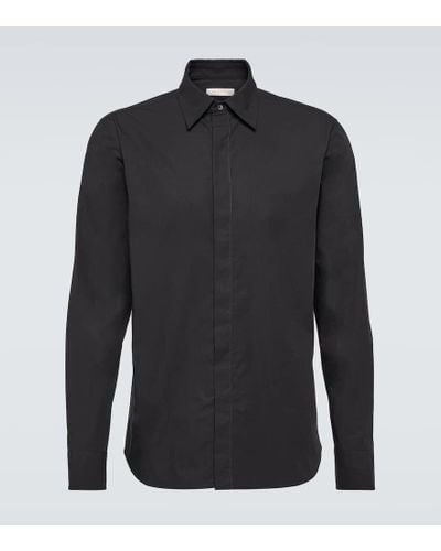 Valentino Camisa de algodon - Negro