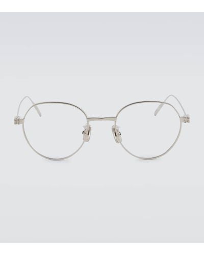 Givenchy Runde Brille 4G - Mettallic