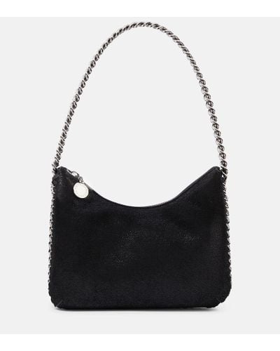 Stella McCartney Borsa a spalla Falabella Zip Mini - Nero