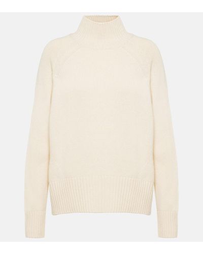 Jardin Des Orangers Wool And Cashmere Turtleneck Sweater - White