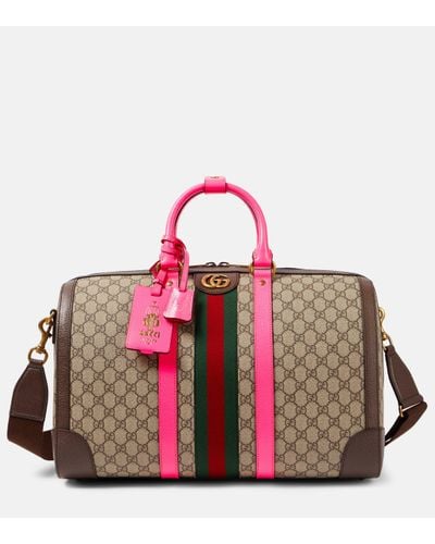 Gucci Savoy Large GG Supreme Duffel Bag - Multicolour