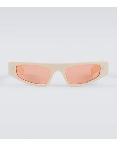 Gucci Eckige Sonnenbrille - Pink