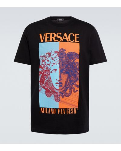 T-shirts Versace pour homme | Réductions en ligne jusqu'à 60 % | Lyst