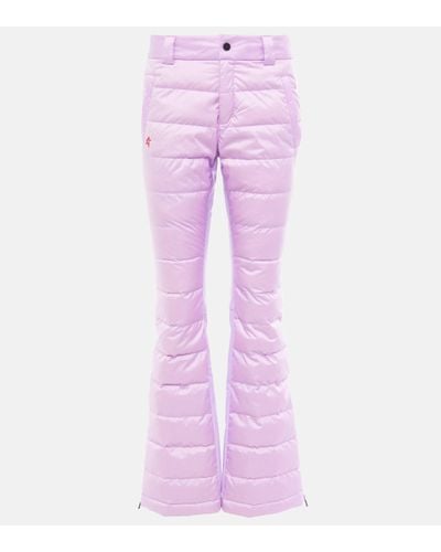 Perfect Moment Talia Flared Ski Trousers - Pink